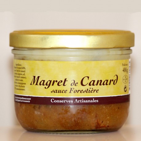 MAGRET DE CANARD SAUCE FORESTIÈRE - 400 g